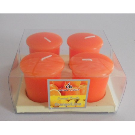 Bougie parfumée fleur d'oranger Bougie boost sérotonine Parfum amoureux