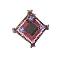 Miroir indien 41x41