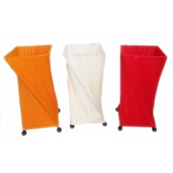 Lampe en tissu vrillée 4...
