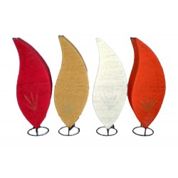 Lampe flamme tissée de fil...