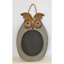 HIBOU AVEC ARDOISE