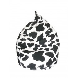 Pouf Poire Adulte dessin vache