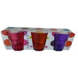 Barrette de 3 verres base...
