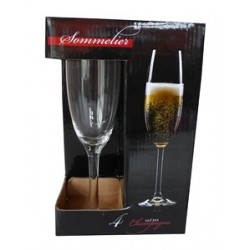 COFFRET DE 4 FLUTES A...