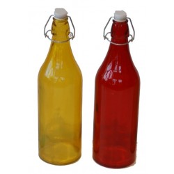 Bouteille d'eau en verre