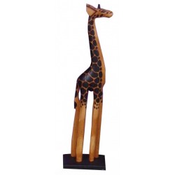 Girafe sculptée