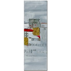 PEINTURE SUR TOILE  30X90cm...